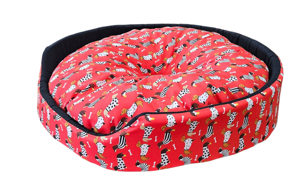 Round Dog Bed