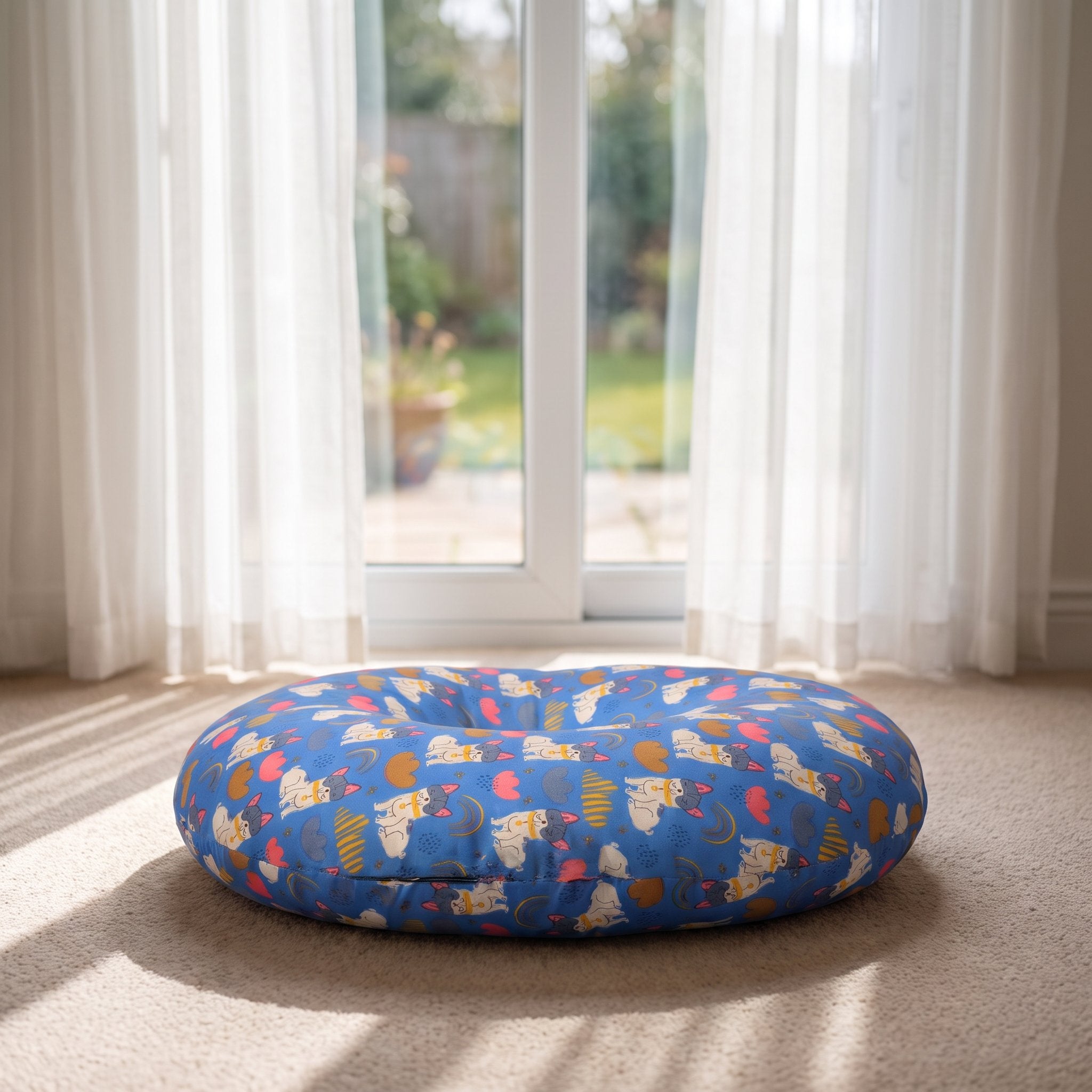 Round Dog Pillow