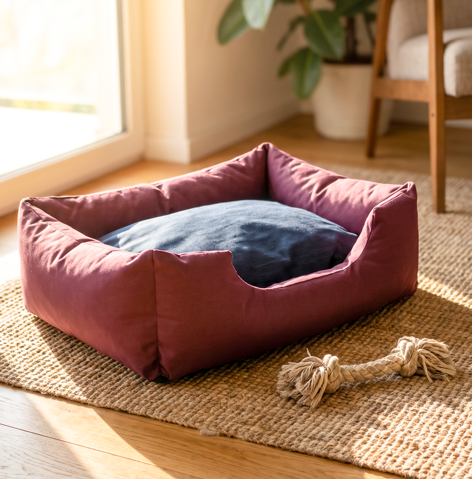 Waterproof Canvas Rectangular Bed