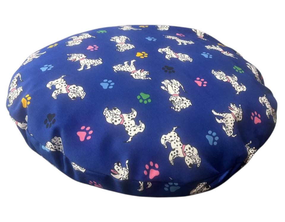 Premium Round Dog Pillows with Removable Pillow Cover