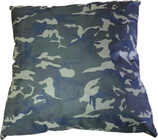 Canvas Square Pillows with Removable Cover